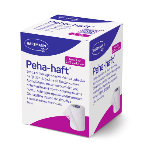 Obinadlo fixační kohesivní Peha-haft 6cmx4m, 1ks - II. jakost