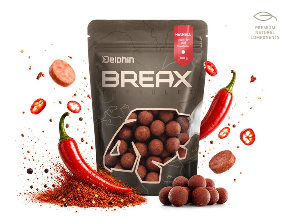 Delphin Boilies BreaX / HotHELL 300g - 16mm