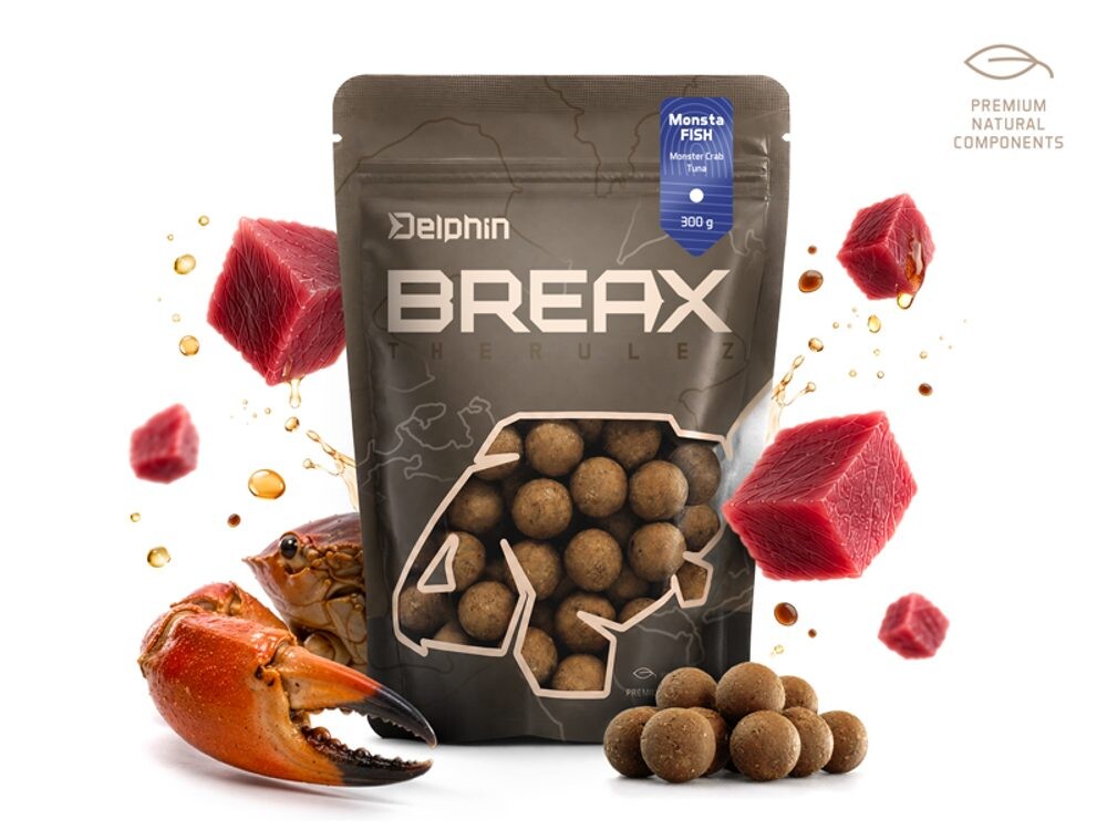 Delphin Boilies BreaX / MonstaFISH 300g - 16mm