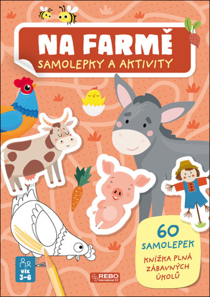 Na farmě samolepky a aktivity