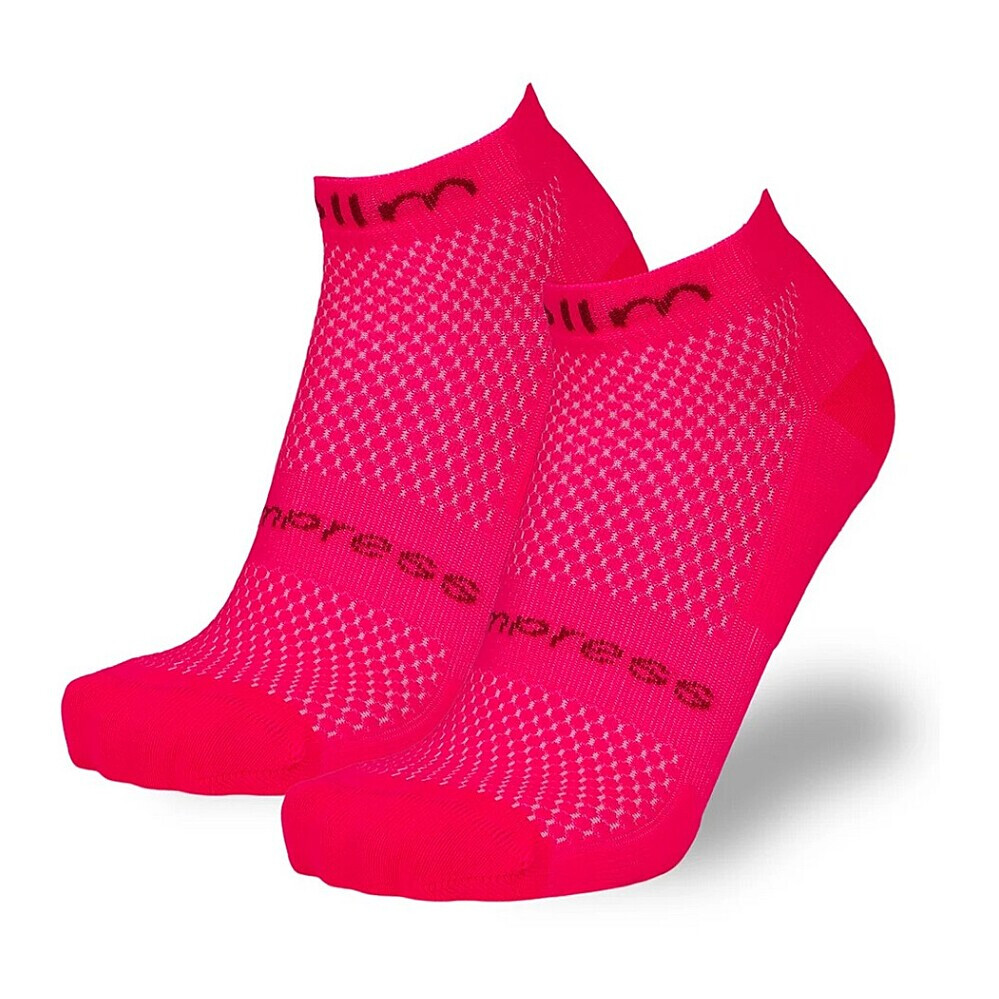 COLLM Run pro kompresní nízké kompresní ponožky růžové 1 pár, Velikost: M/L
