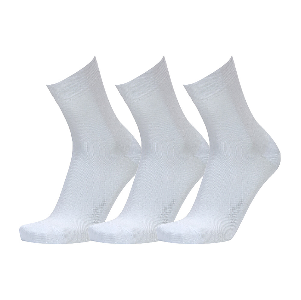 COLLM Ponožky s neškrtícím lemem bio cotton 3 páry, Velikost: 40-42
