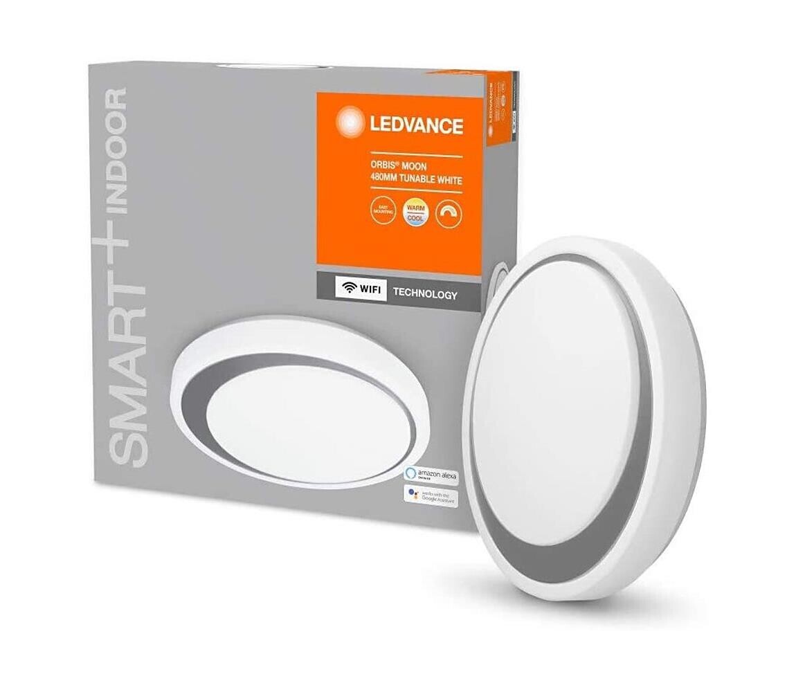 Ledvance - LED Stmívatelné stropní svítidlo SMART+ MOON LED/32W/230V Wi-Fi 4058075486423