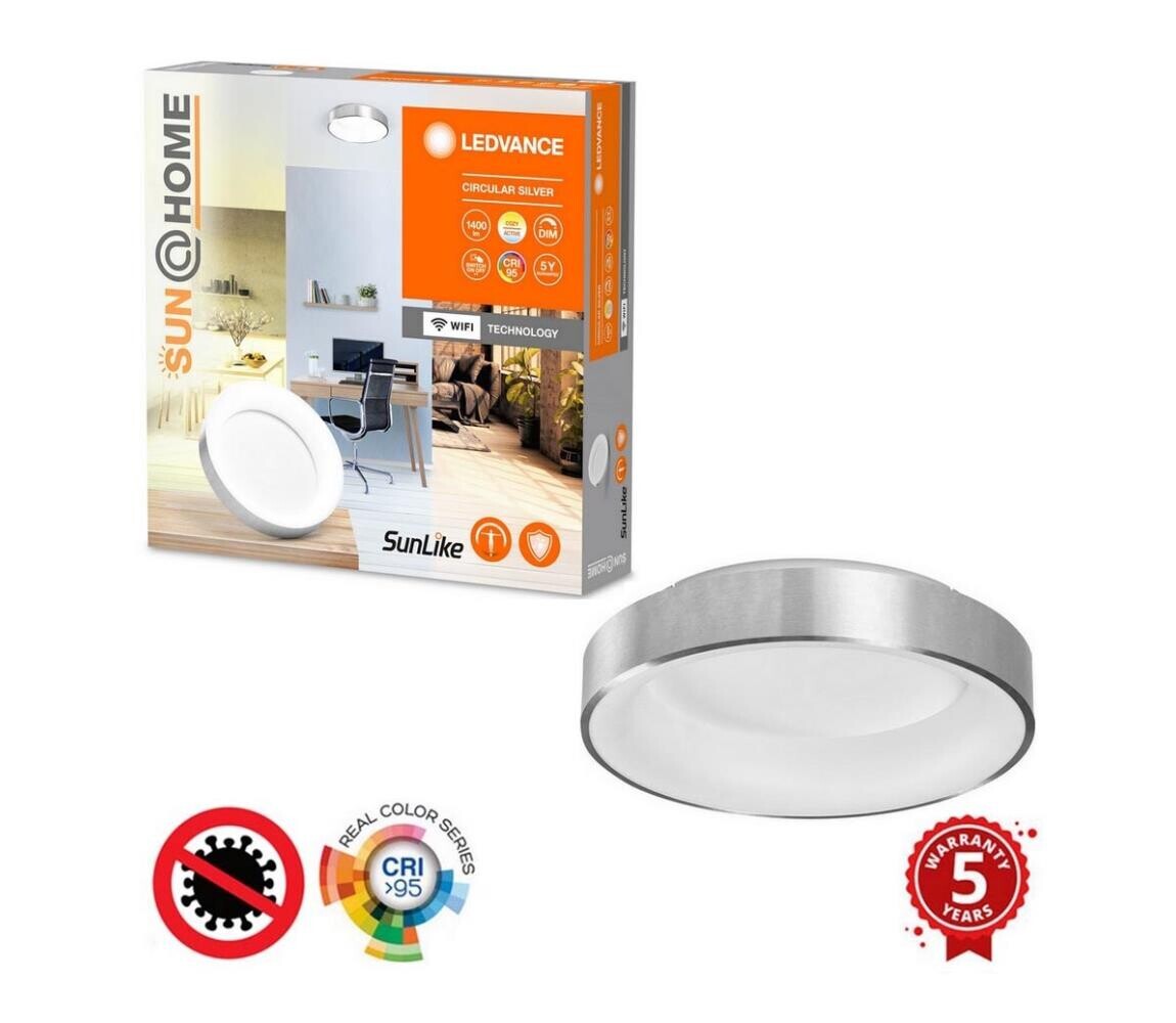 Ledvance-LED Stmívatelné stropní svítidlo SUN@HOME CIRCULAR LED/18,5W/230V Wi-Fi 4058075762787