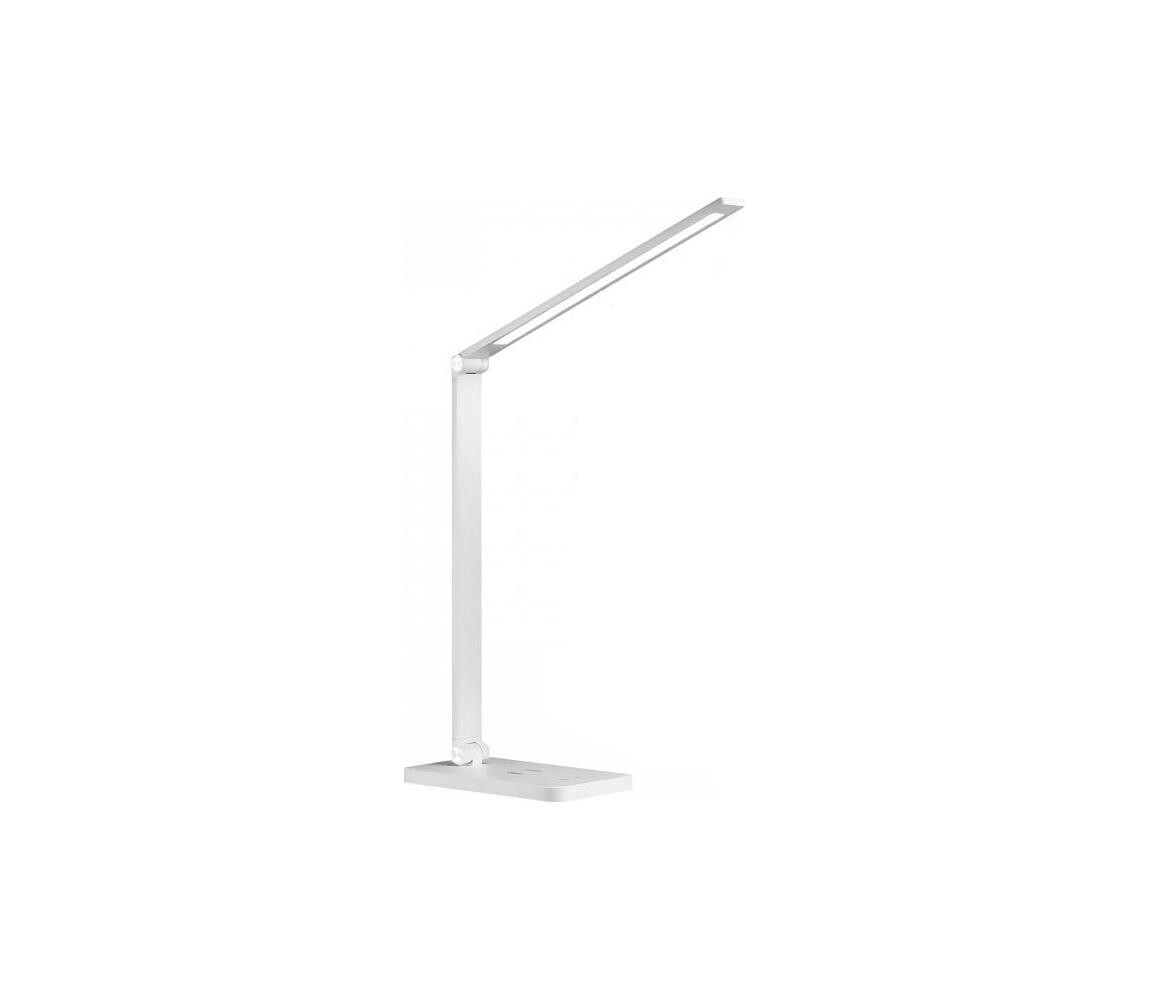LED Stm. stolní lampa s bez. nab. NOBLITE Q LED/7W/230V 3000/4000/6500K bílá 004982