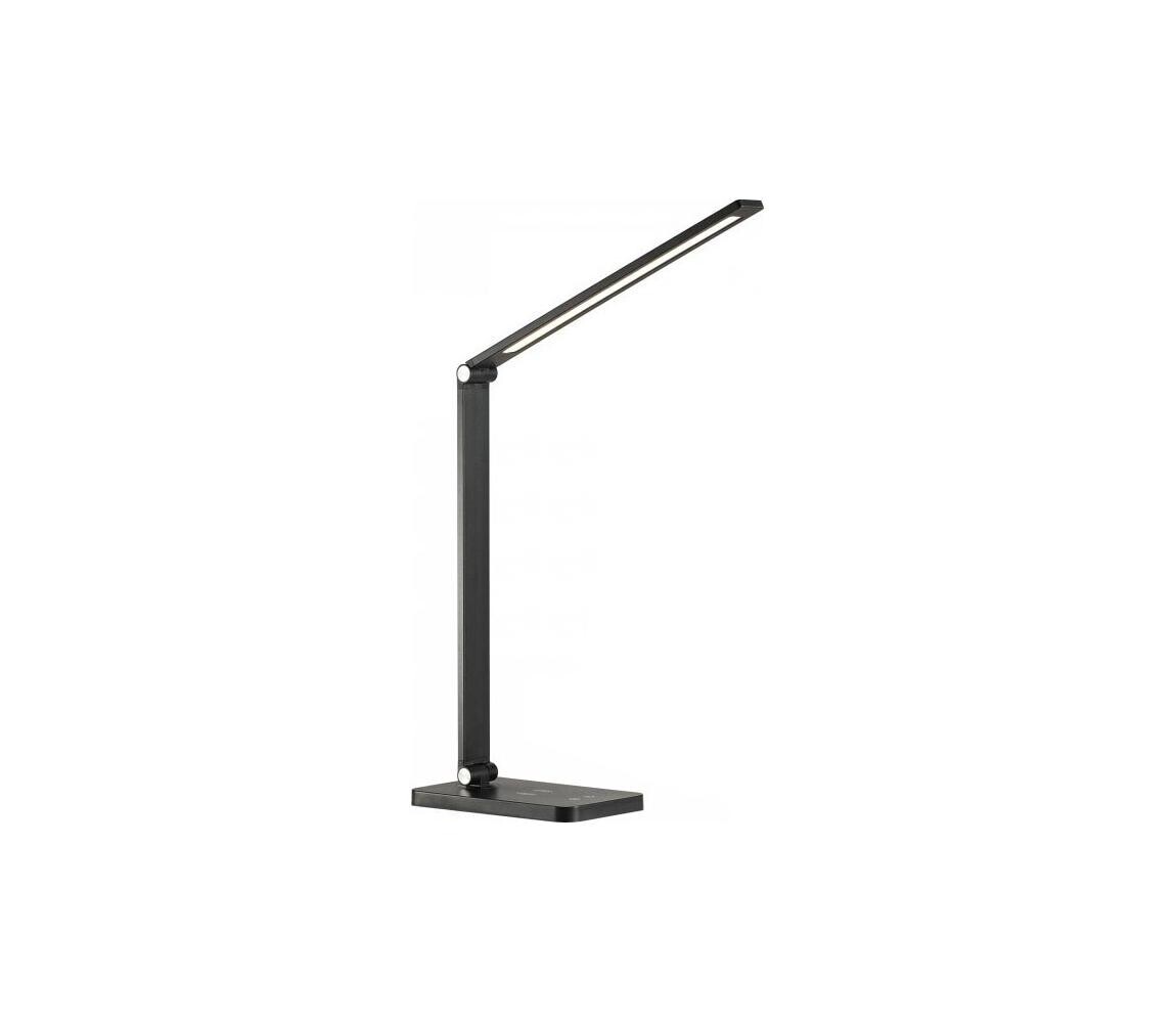 LED Stm. stolní lampa s bez. nab. NOBLITE Q LED/7W/230V 3000/4000/6500K černá 004983