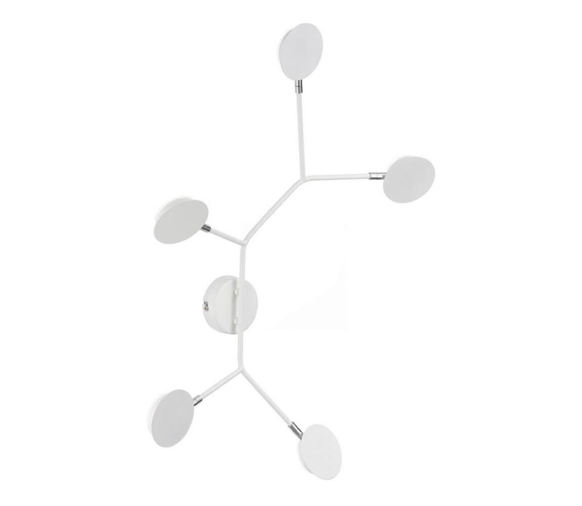 Wofi 446604109000 - LED Nástěnné svítidlo BELIZE 5xLED/5W/230V 3000K bílá 4,46605069e+11
