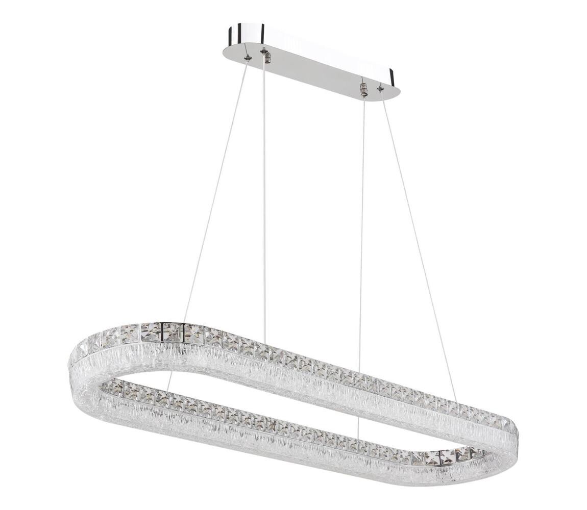 Globo 67387-40 - LED Stmívatelný lustr na lanku LAUREL 40W/230V čirá+DO 67387-40