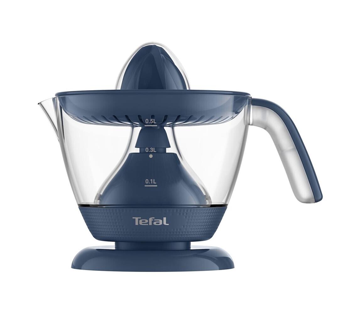 Tefal - Elektrický lis na citrusy MORNING CITRUS PRESS 0,8 l 25W/230V modrá ZP2M04E0
