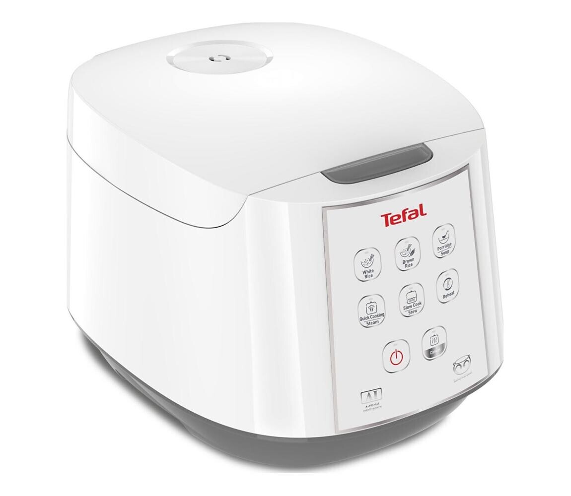 Tefal - Rýžovar 8v1 EASY COOK 750W/230V 5 l bílá RK7321F1