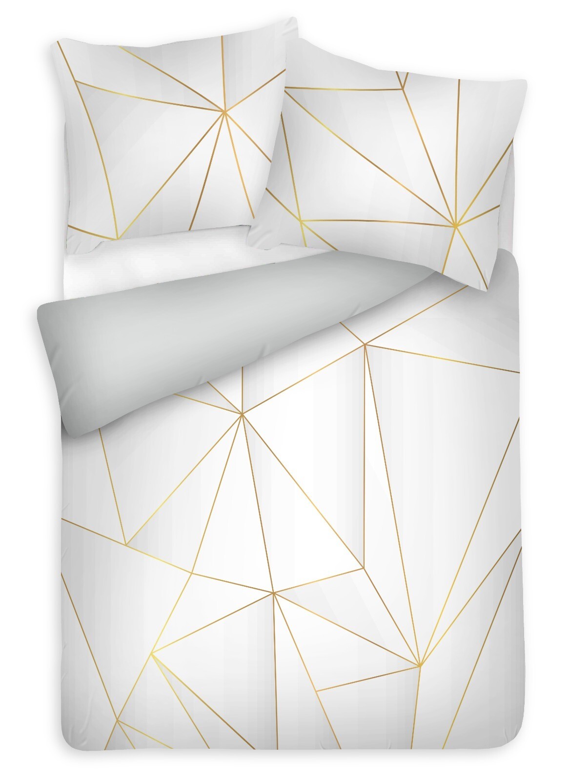 Matex Luxusní bavlněné saténové povlečení 140x200 + 70x90 cm - Prestige 