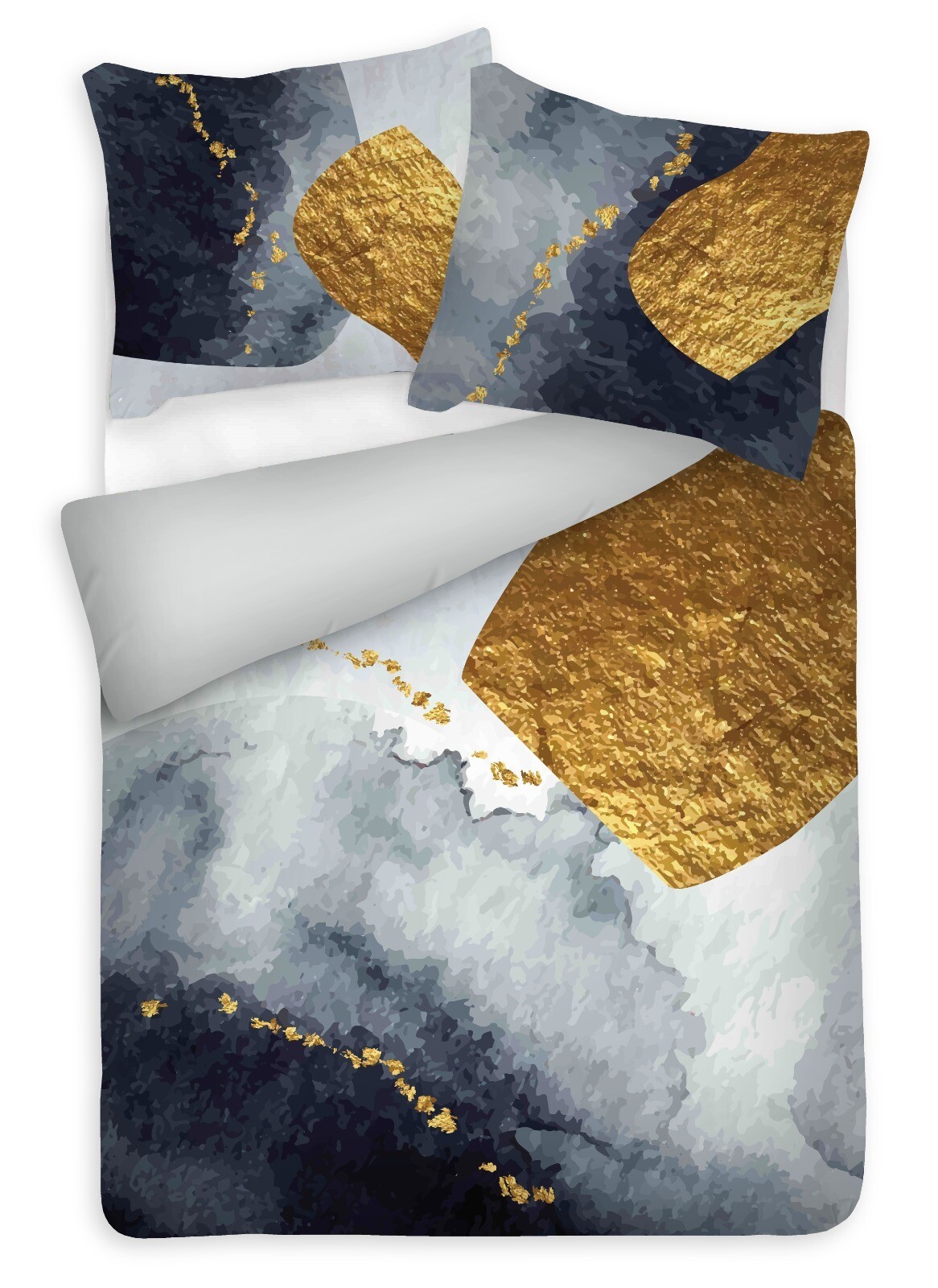 Matex Luxusní bavlněné saténové povlečení 140x200 + 70x90 cm - Prestige