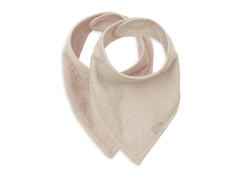 Jollein Bryndáček bandana 2ks Silk Rose / Sand