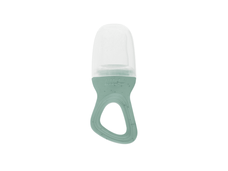 KikkaBoo Krmicí kousátko Platinum Silicone Sage