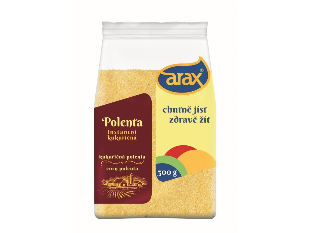 ARAX Polenta kukuřičná, instantní 500 g DMT 07/2026