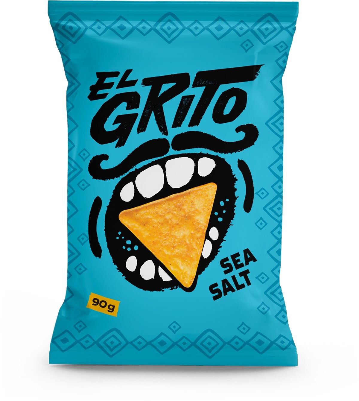 EL GRITO Slané kukuřičné tortilla chipsy 90 g DMT 07/2026
