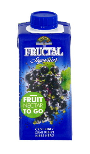 Fructal superior černý rybíz 0,2l DMT 08/2026
