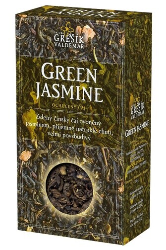 GREŠÍK Čaje 4 světadílů Green Jasmine z.č. 70 g DMT 08/2026