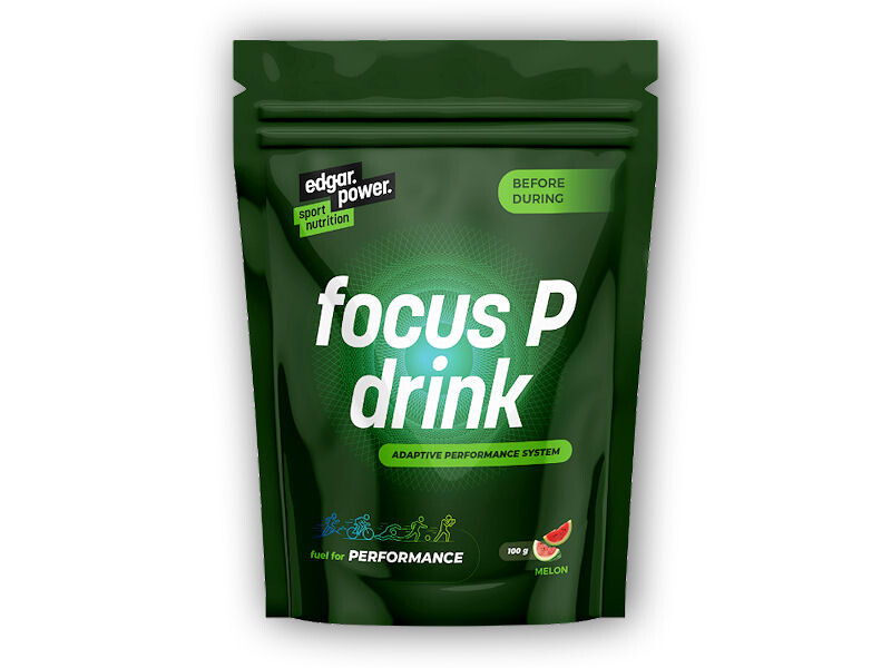 Edgar Focus P Drink 100g Varianta: vodní meloun