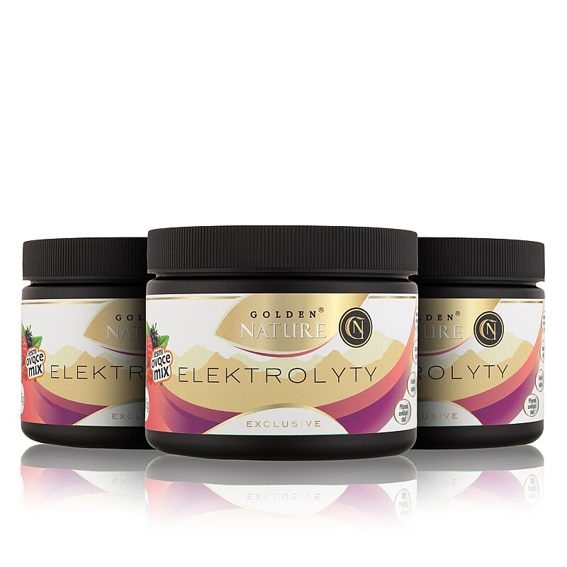 2+1 GN Exclusive Elektrolyty 855g (Lesní Ovoce) - Golden Nature
