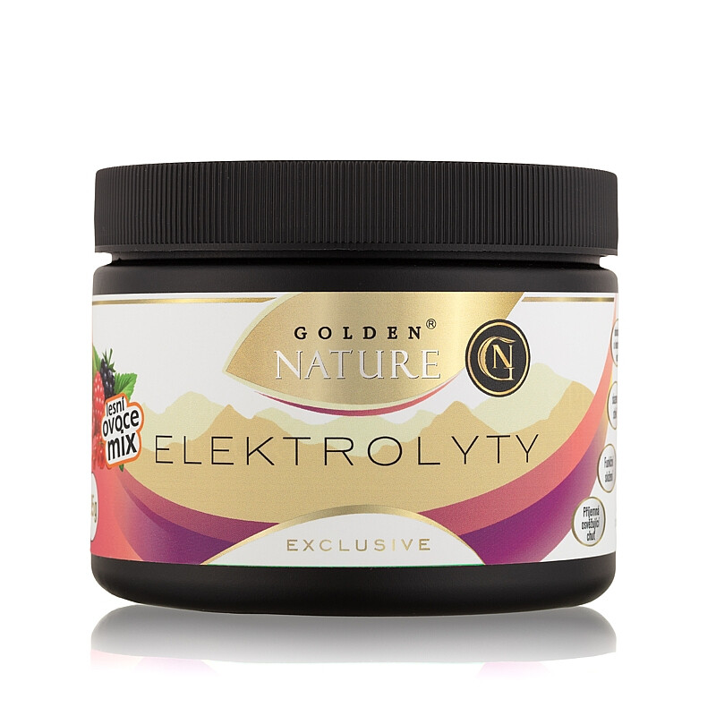 GN Exclusive Elektrolyty 285g (Lesní Ovoce) - Golden Nature
