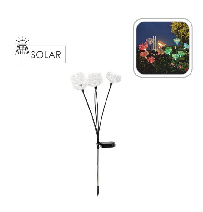 Zahradní solární LED světlo MILORA SOL4798