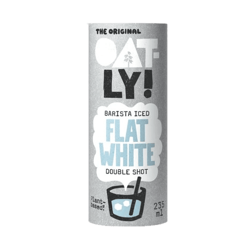 OATLY Ovesný nápoj Barista Iced Flat White 235 ml