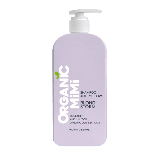 ORGANIC MIMI Blond Storm Šampon na vlasy neutralizující žluté tóny 400 ml