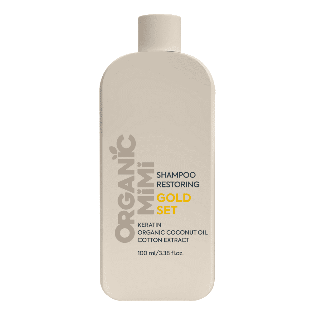 ORGANIC MIMI Gold Set Regenerační šampon na vlasy 400 ml