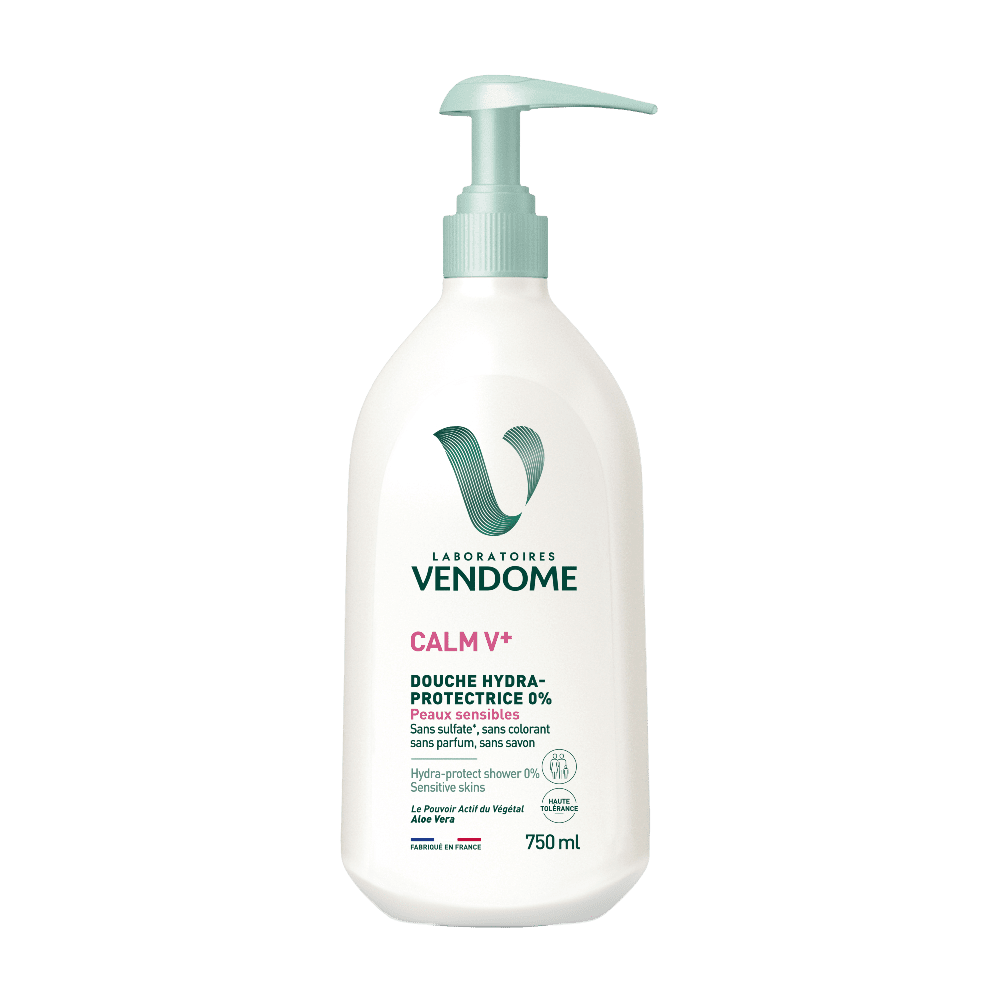 VENDOME CALM V+ Ochranný sprchový gel pro citlivou pokožku 0%, 750 ml