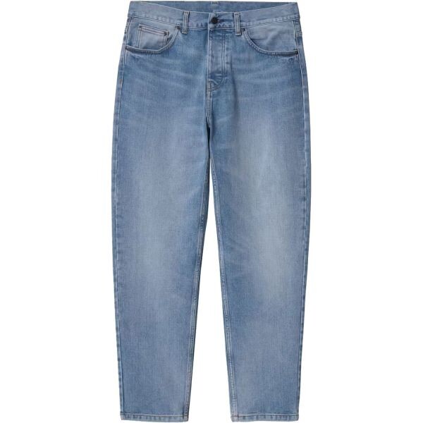 Kalhoty Carhartt Wip Newel 5-Pocket Deni - Modrá - 27