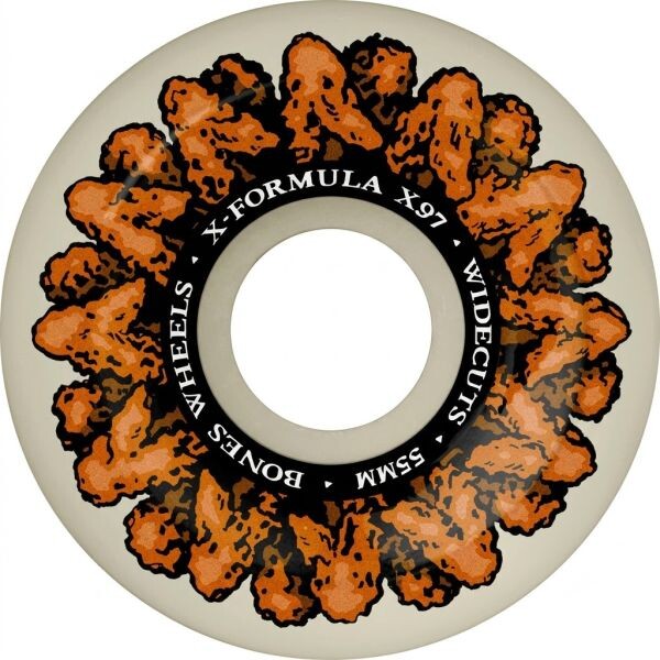 Sk8 Kola Bones Wingin It V6 Widecut X-Fo - Oranžová - 53Mm/97A
