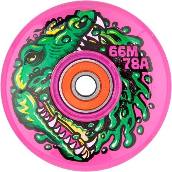 Sk8 Kola Slime Balls Gator Swamp Spew Li - Růžová - 66Mm/78A