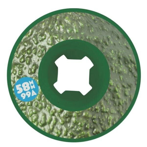 Sk8 Kola Oj Avocado Lil Doodies Green - Zelená - 58Mm/99A