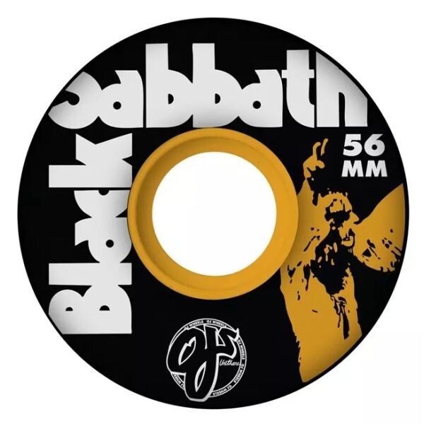 Sk8 Kola Oj Black Sabbath Vol 4 Keyframe - Černá - 56Mm/78A