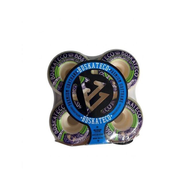 Sk8 Kola Bdskateco Leaves 2 Xb Shape - Bílá - 52Mm/101A