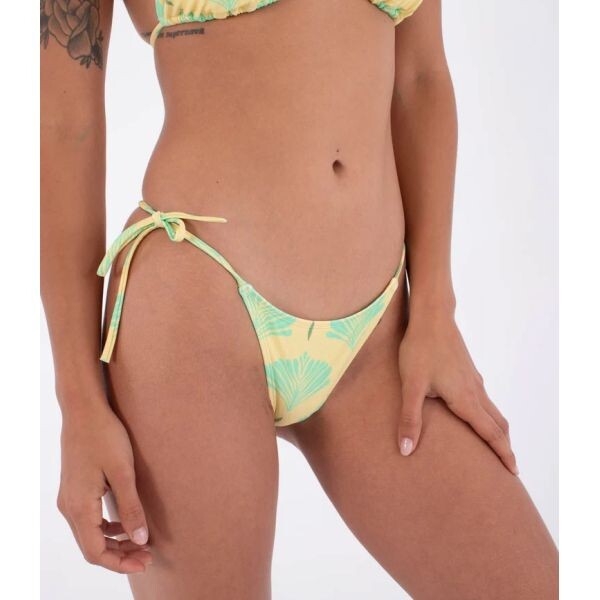 Plavky Hurley Chekiest Ribbon Bottoms Wm - Žlutá - M