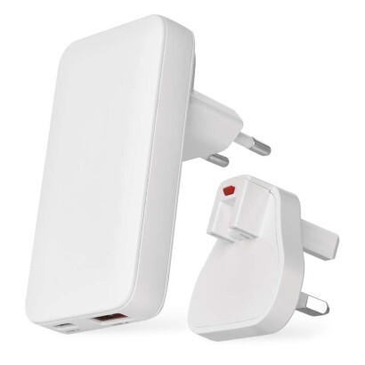 USB adaptér síť GaN PD 65W, AC + kabel