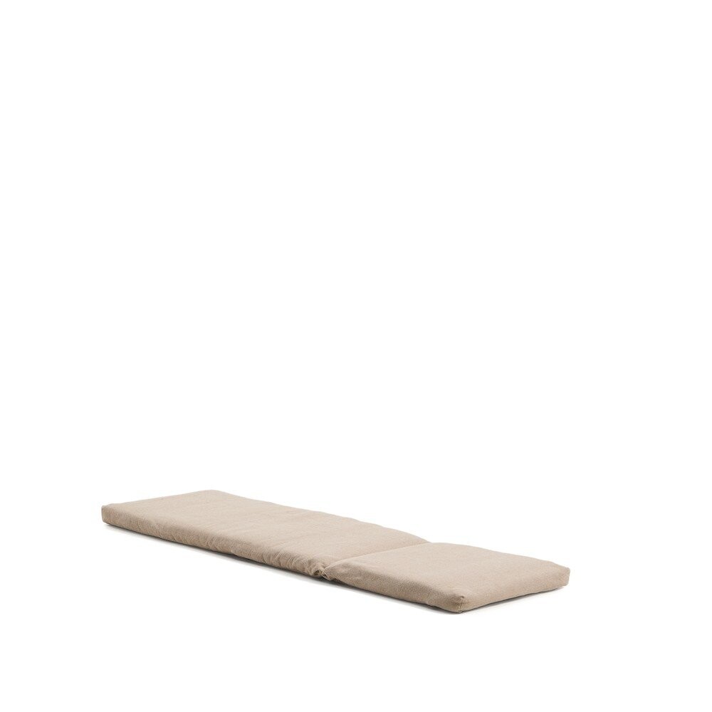Béžový zahradní podsedák na lehátko 50x175 cm Maoni – Kave Home