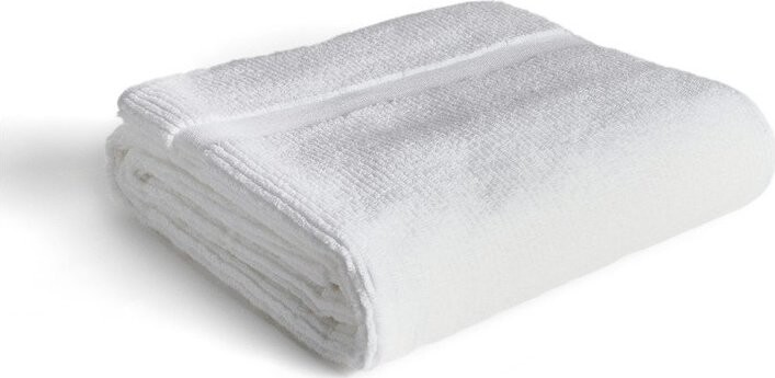 Bílá froté bavlněná osuška 70x140 cm Olvira – Kave Home