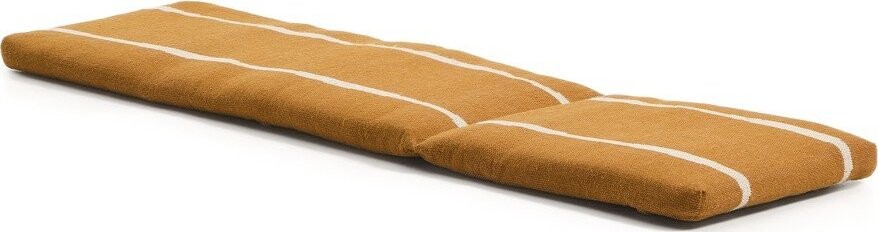 Oranžový zahradní podsedák na lehátko 50x175 cm Daila – Kave Home