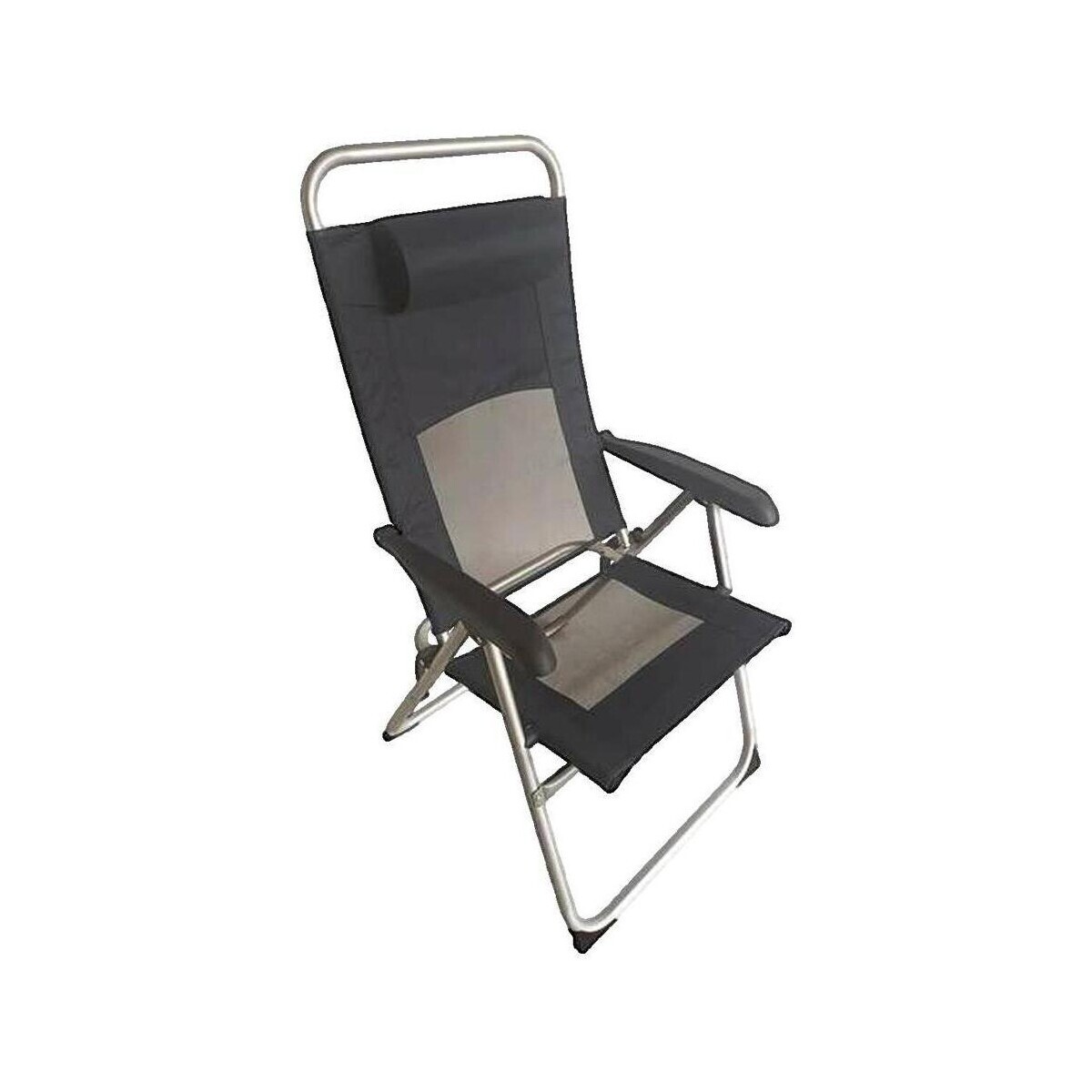 Aktive  Chaise pliante  dossier réclinable gris  Šedá