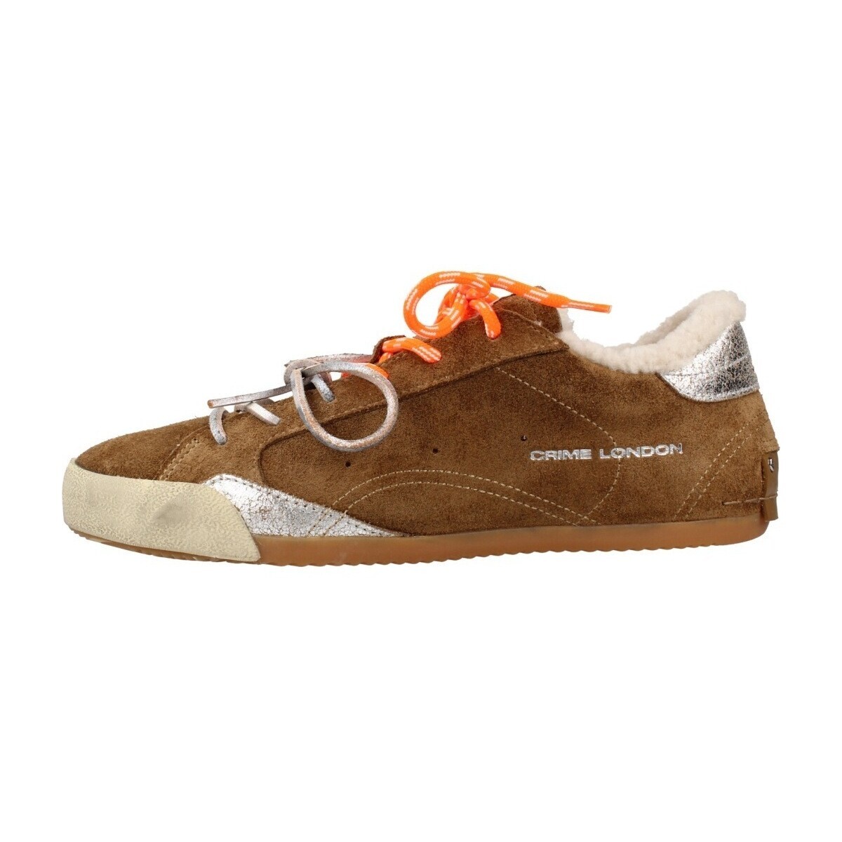 Crime London  23604aa9b Deportivo Sneakerina  Hnědá