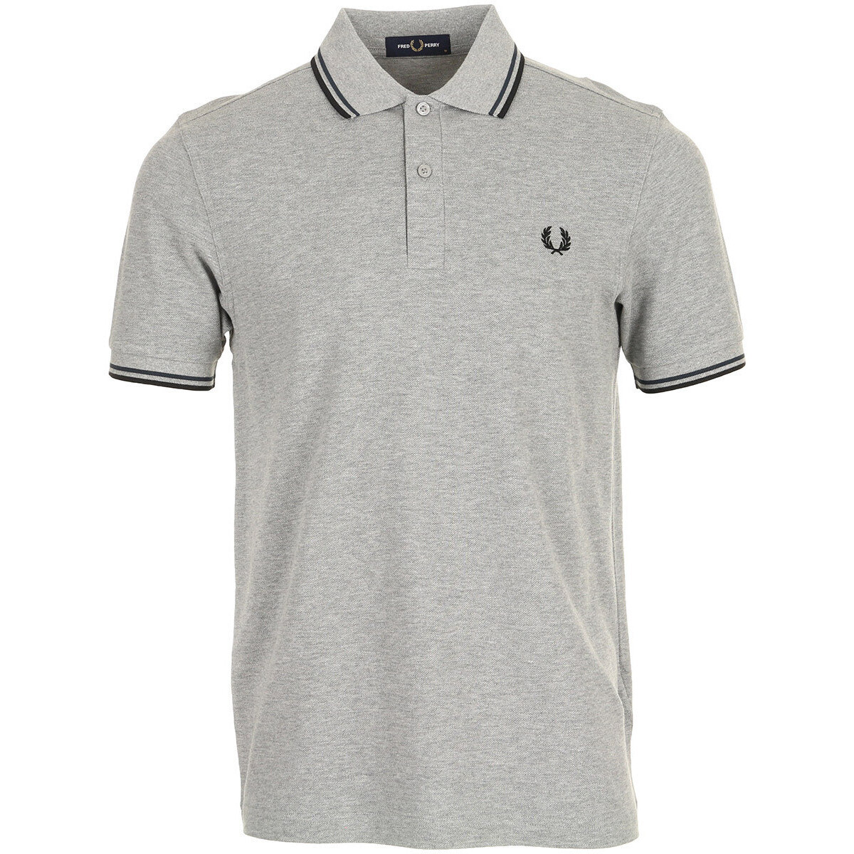 Fred Perry  Twin Tipped Shirt  Šedá