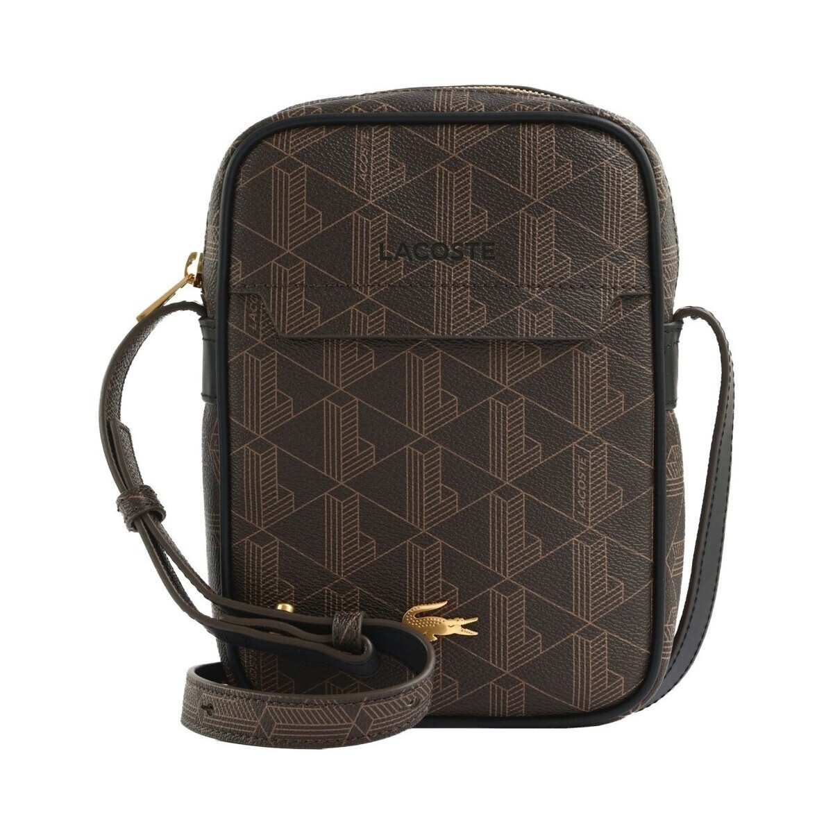 Lacoste  Nu5422bg Vertical Camera Bag  Hnědá