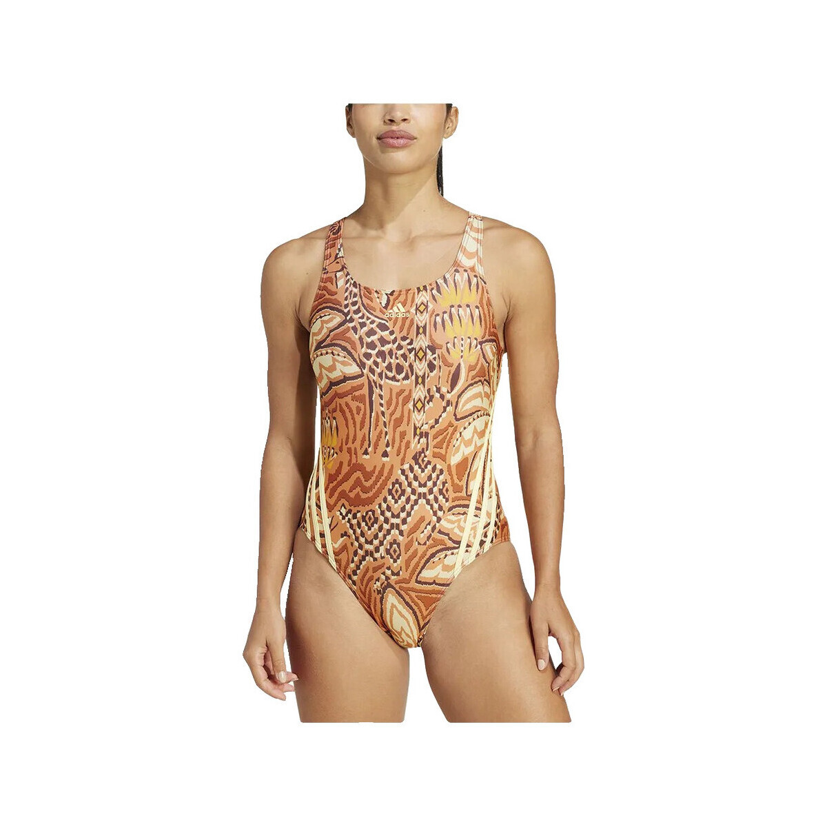 adidas  Maillot de bain  3 stripes multicolore  ruznobarevne
