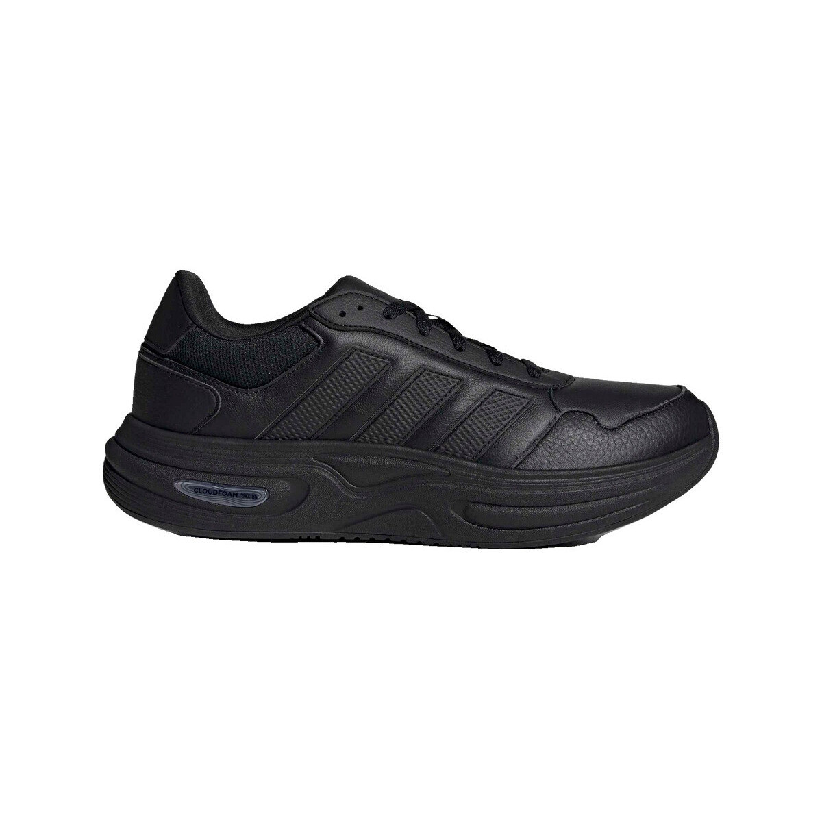 adidas  Baskets  cloudfoam cuxxion cuir  Černá