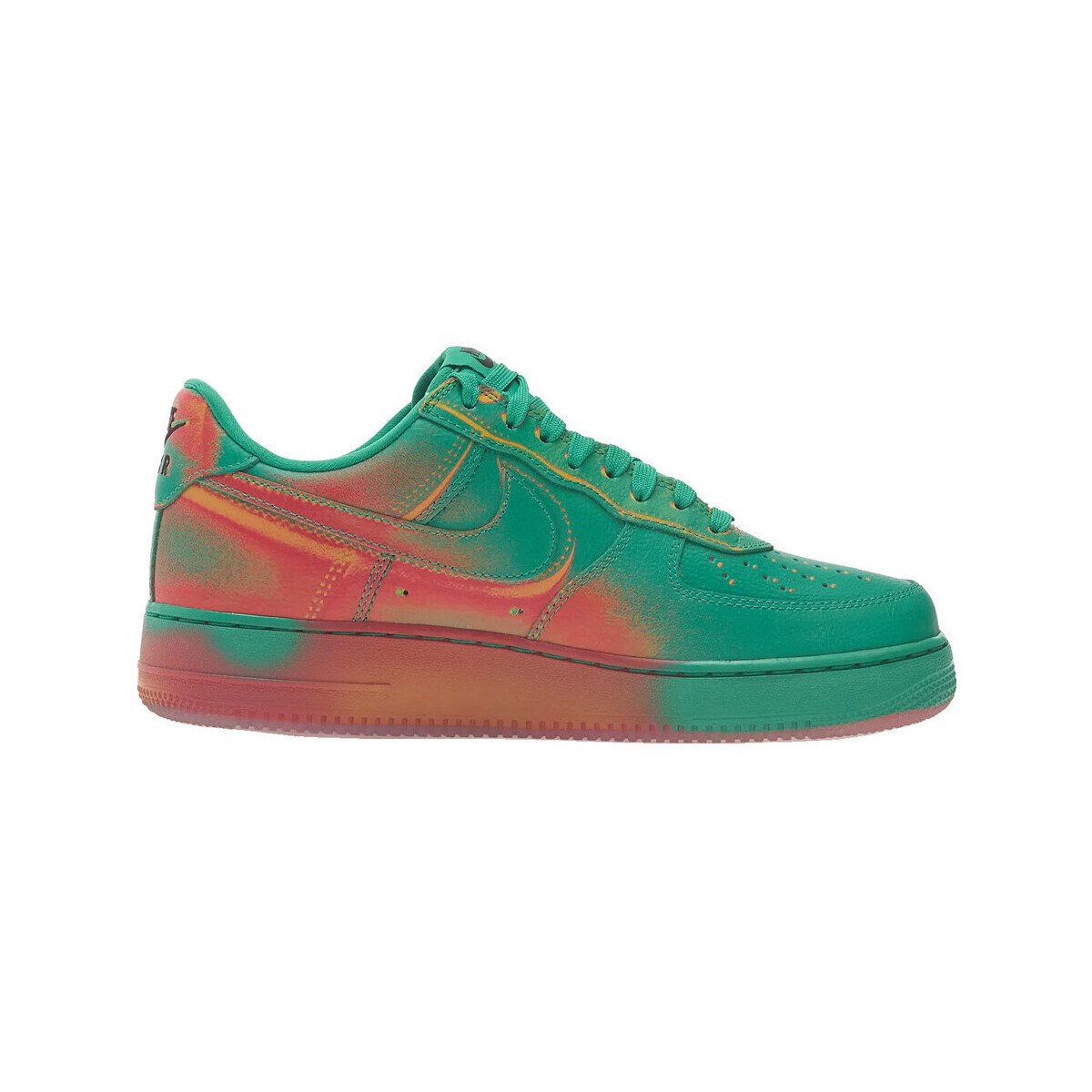Nike  Baskets  air force 1 low rétro vert stade/crimson brillant  Zelená