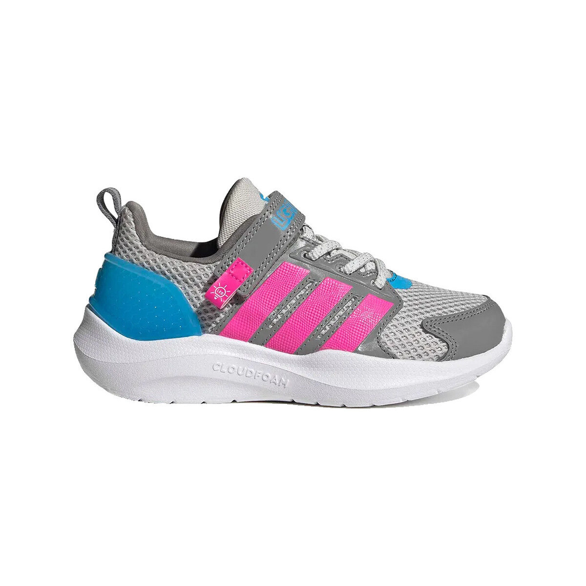 adidas  Baskets  lightorama runner textile respirant  Šedá
