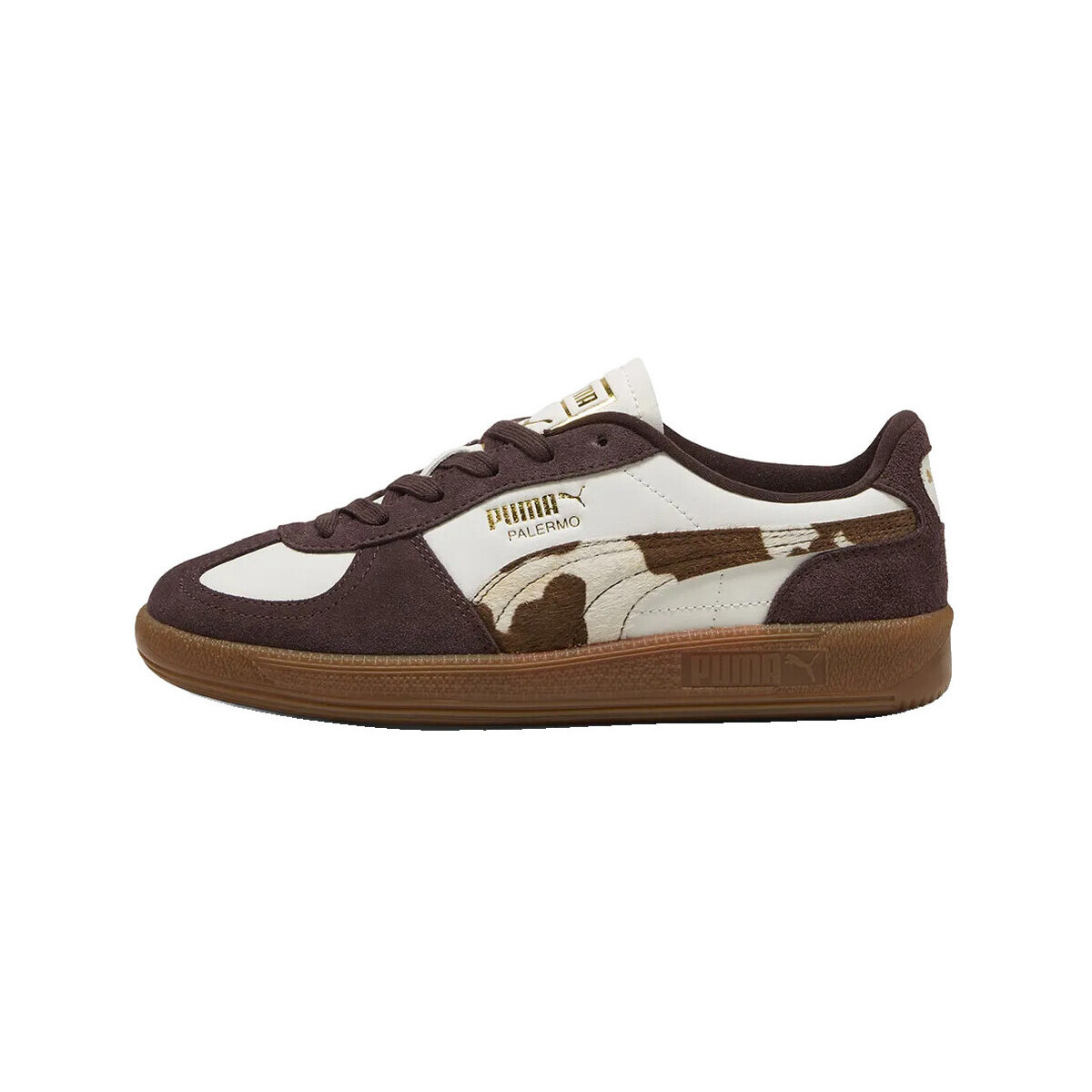Puma  Baskets  Select Palermo Cow imprimé animal  Bílá